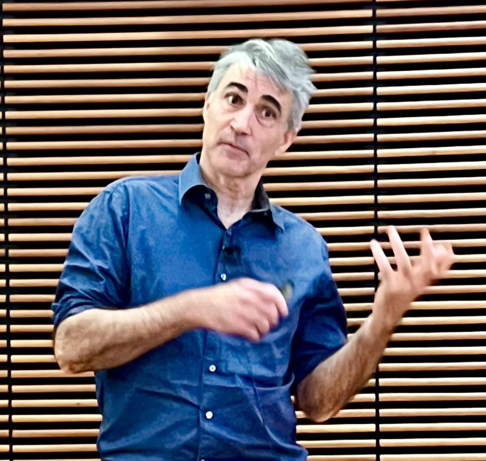 Jim Cleaves during his WiCOR Lecture presentation on Oct 8, 2025