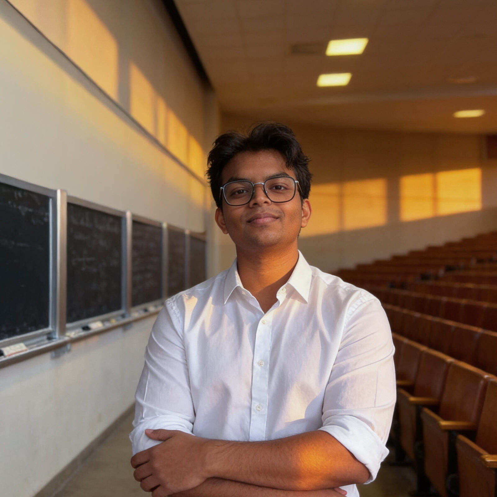 Ritvik Sai Narayan Profile Picture in a classroom